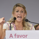 Spaniens Arbeitsministerin Díaz ist Chefin des Bündnisses Sumar, des Juniorpartners der spanischen Koalition. (Archivfoto) - Foto: David Oller/EUROPA PRESS/dpa