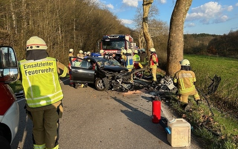 POL-PDLD: Verkehrsunfall mit schwer verletzter Person - Foto: presseportal.de