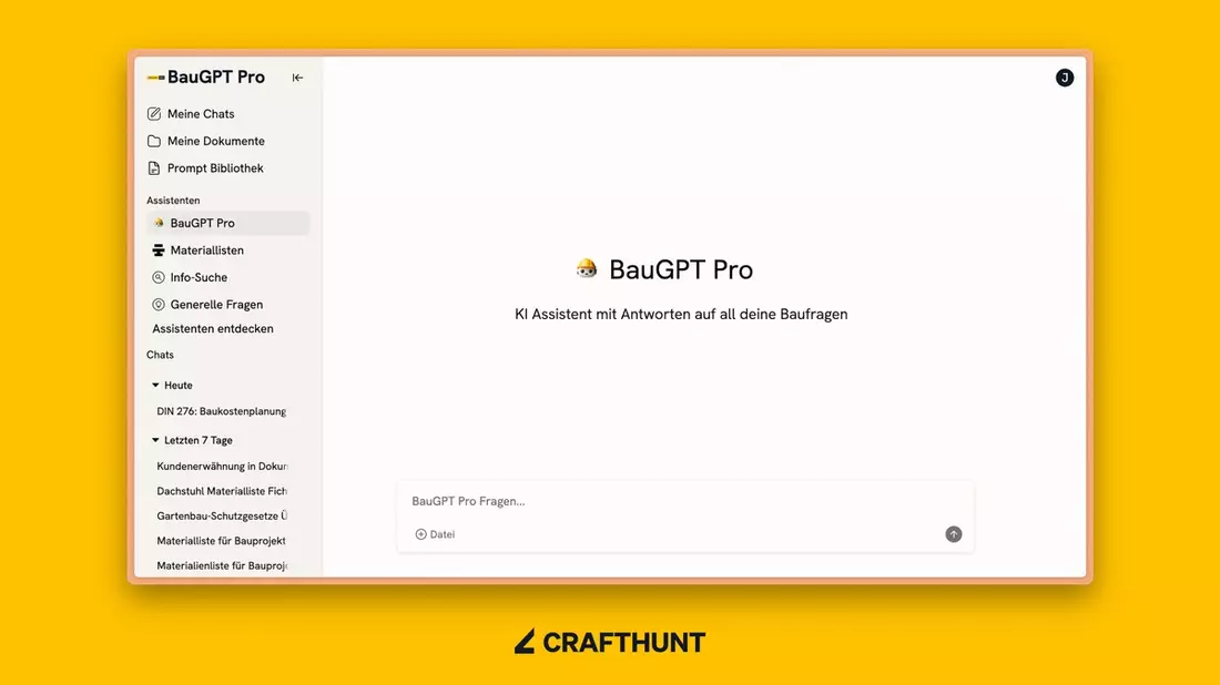 Crafthunt launcht BauGPT Pro auf der BAUMA: Die nächste Evolutionsstufe der populären Bau-KI - Bild: presseportal.de