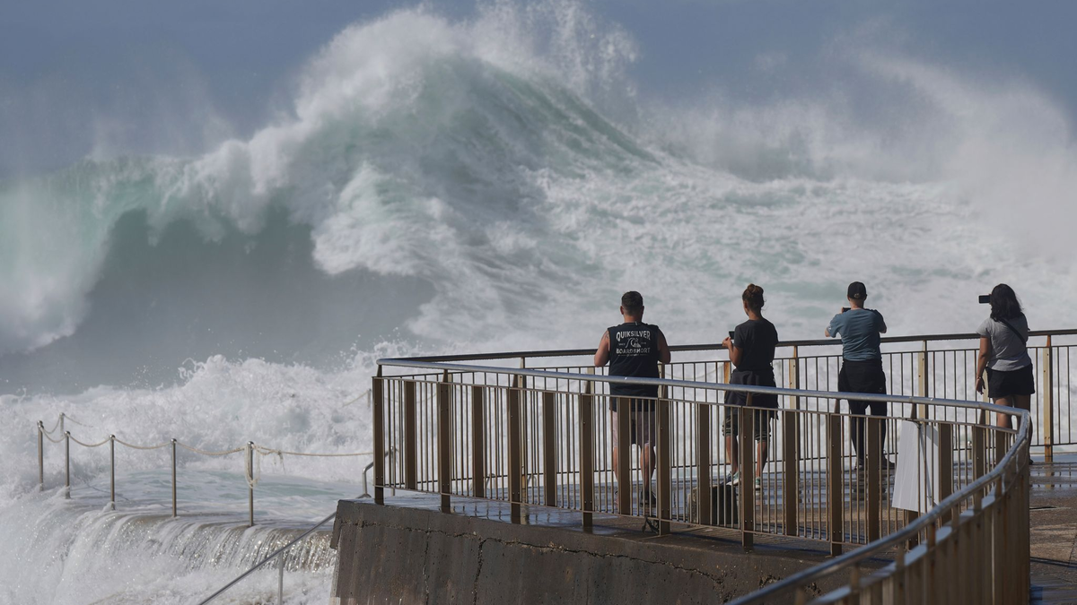 Badegästen wurde geraten, die betroffenen Strände zu meiden.  - Foto: Mark Baker/AP/dpa
