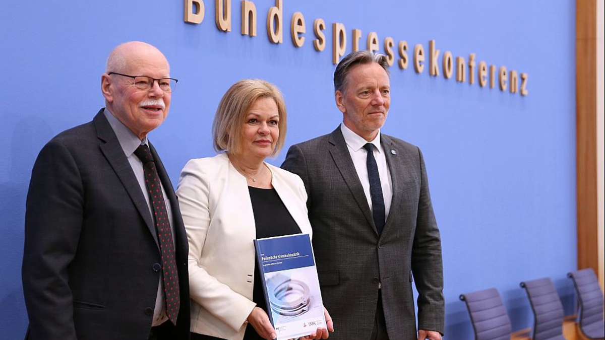 Vorstellung der Polizeilichen Kriminalstatistik 2024 - Foto: über dts Nachrichtenagentur