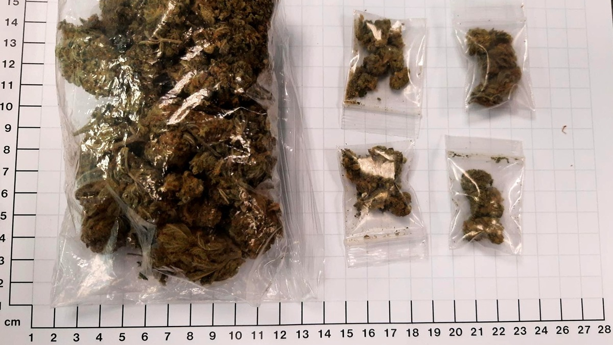 BPOL NRW: Bundespolizisten stellen 43 Gramm Marihuana sicher - Foto: presseportal.de