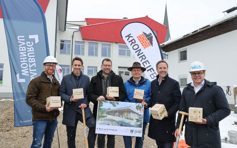 SWB-Spatenstich in St. Martin - Foto: Neumayr über pressetext.de