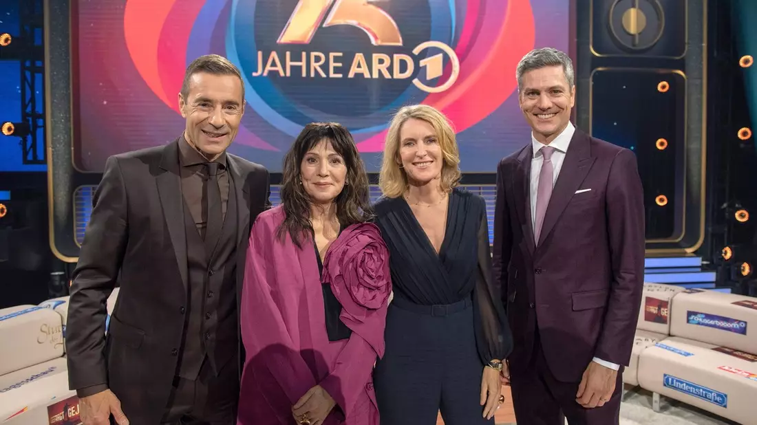 Kultshows, TV-Ikonen und legendäre Fernsehmomente: 75 Jahre ARD - Die große Jubiläumsshow / Am 5. April um 20:15 Uhr im Ersten und in der ARD Mediathek - Bild: presseportal.de