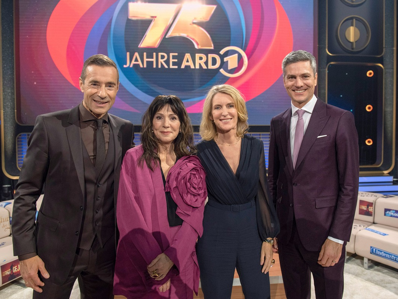 Kultshows, TV-Ikonen und legendäre Fernsehmomente: 75 Jahre ARD - Die große Jubiläumsshow / Am 5. April um 20:15 Uhr im Ersten und in der ARD Mediathek - Foto: presseportal.de