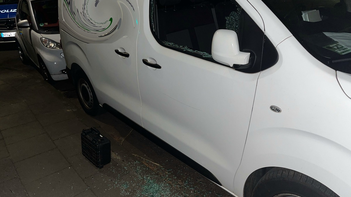 POL-RBK: Bergisch Gladbach - Erneut Handwerkerfahrzeug aufgebrochen - Foto: presseportal.de