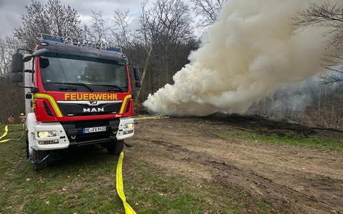 FW-Velbert: Waldbrandgefahr der Stufe 3 in Velbert - Foto: presseportal.de