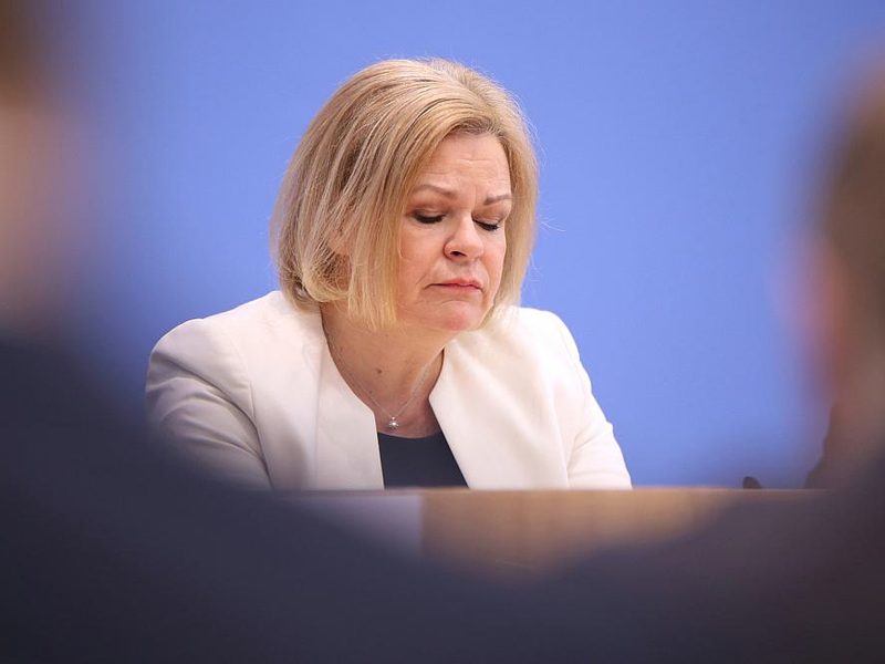 Nancy Faeser am 02.04.2025 - Foto: über dts Nachrichtenagentur