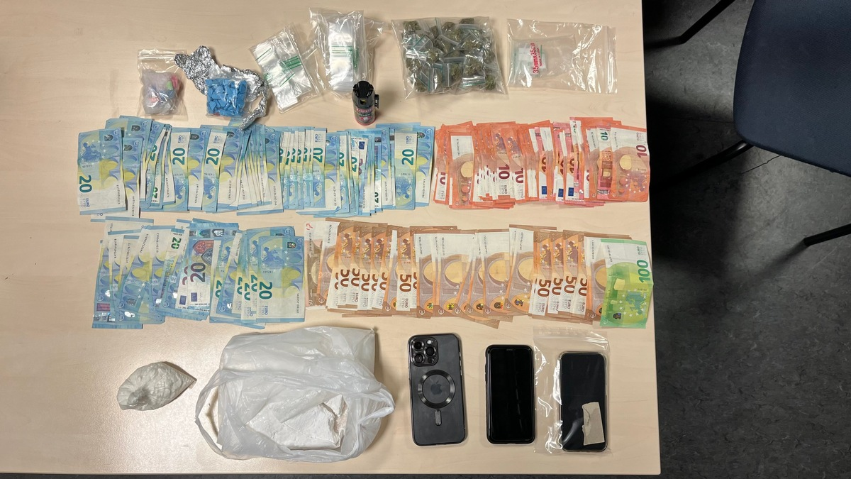 POL-K: 250402-1-K Mutmaßlicher Drogendealer am Ebertplatz festgenommen - Wohnung durchsucht und Drogen sichergestellt - Foto: presseportal.de