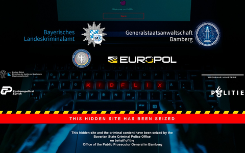LKA-HE: Schlag gegen kinderpornografische Streaming-Plattform im Darknet: Hessische Strafverfolgungsbehörden beteiligen sich an internationalen Ermittlungen - Foto: presseportal.de