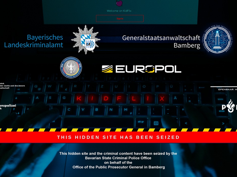 LKA-HE: Schlag gegen kinderpornografische Streaming-Plattform im Darknet: Hessische Strafverfolgungsbehörden beteiligen sich an internationalen Ermittlungen - Foto: presseportal.de