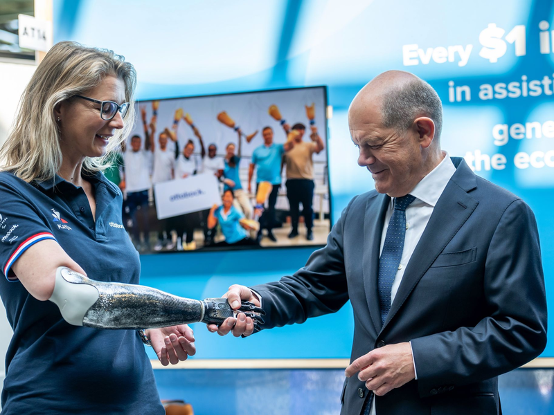 Am Donnerstag soll auch ein vom Entwicklungsministerium in Auftrag gegebener Bericht zur Lage («Global Disability Inclusion Report») vorgestellt werden. Er zeigt eine generelle, regional aber auch unterschiedlich starke Benachteiligung.  - Foto: Michael Kappeler/dpa