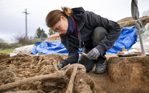 Bei den Toten handelt es sich fast durchwegs um junge, groß gewachsene Soldaten. (Foto: Handout) - Foto: Reiner Riedler/Wien Museum/dpa