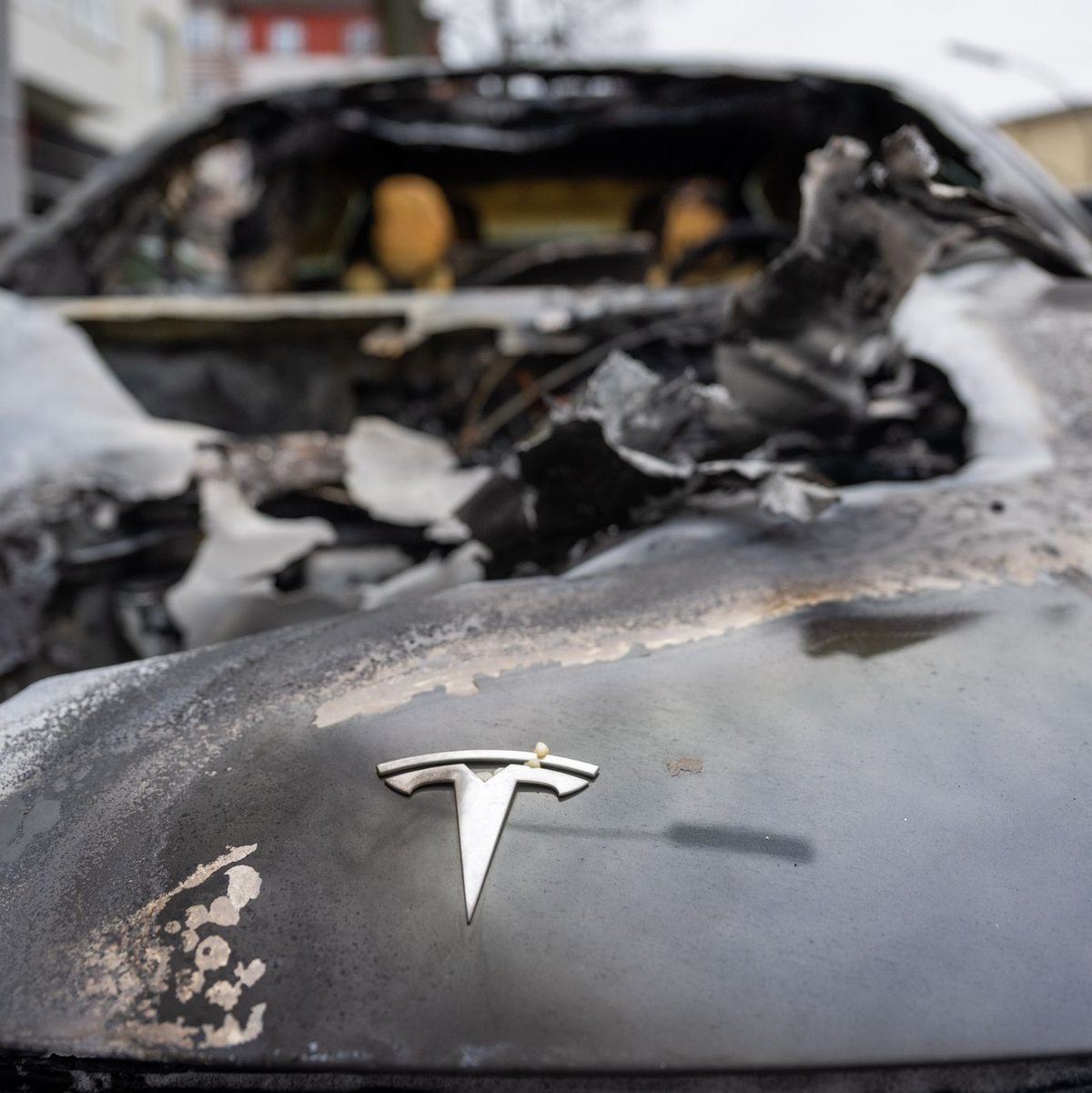 Es gab Boykottaufrufe und Protestaktionen an Tesla-Standorten in verschiedenen Ländern. - Foto: Christophe Gateau/dpa