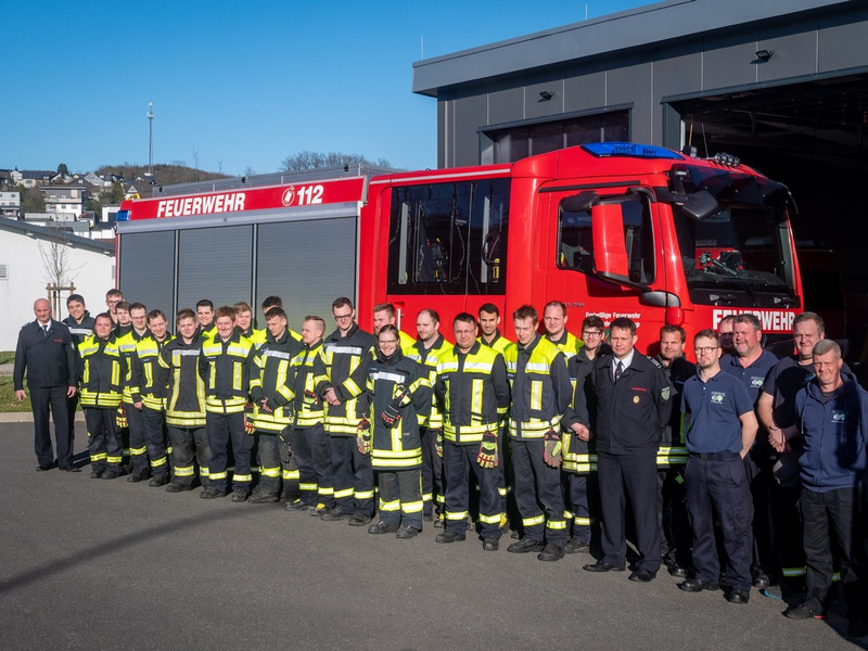 FW Finnentrop: Drittes Modul der feuerwehrtechnischen Grundausbildung erfolgreich beendet - Foto: presseportal.de