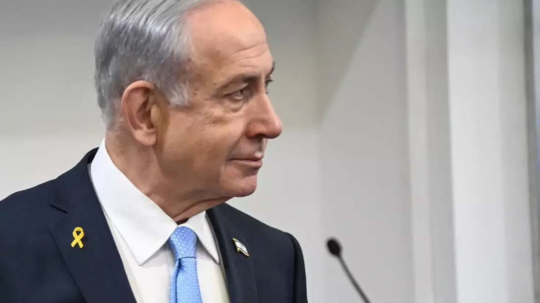 Israels Regierungschef Netanjahu will den Druck auf die Hamas verstärken.  - Bild: Yair Sagi/YEDIOTH AHRONOTH POOL via AP /dpa
