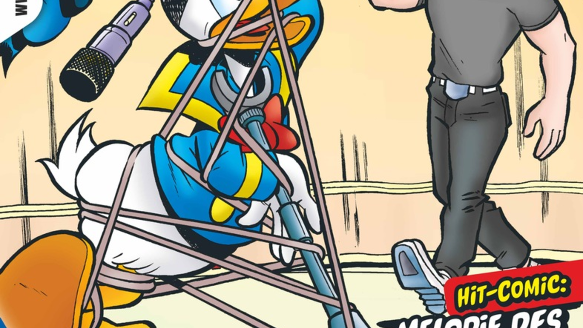 Wincent Weiss als Comic-Star in der neuen Micky Maus - Foto: presseportal.de