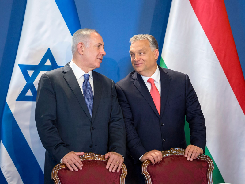 Israels Ministerpräsident Netanjahu ist auf Einladung seines Amtskollegen Orban in Ungarn zu Besuch. (Archivbild) - Foto: Balazs Mohai/MTI/AP/dpa