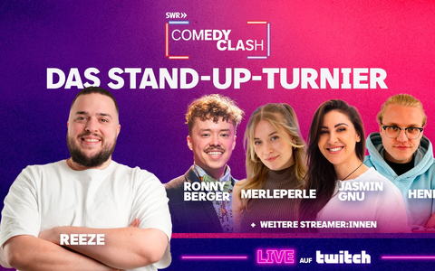 Streamer Reeze ist neuer Host beim Comedy Clash auf Twitch - Foto: presseportal.de
