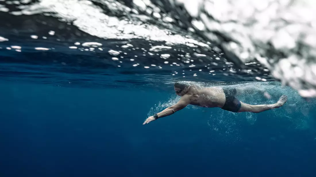 Dreiteilige Dokureihe mit Extremschwimmer André Wiersig im ZDF - Bild: presseportal.de