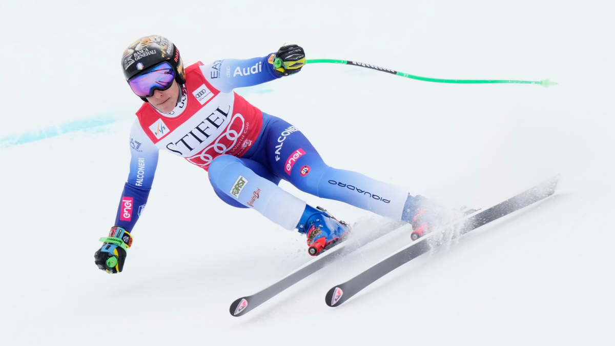 Italiens Skistar Federica Brignone ist bei den nationalen Meisterschaften heftig gestürzt. - Foto: Robert F. Bukaty/AP/dpa