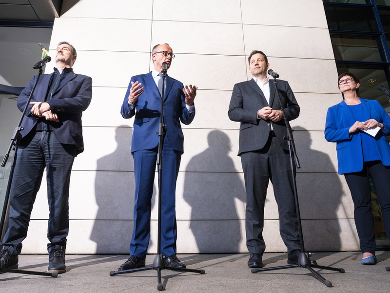 +++ Achtung Sperrfrist (Print, Radio und Online): 18.00 Uhr +++ARD-DeutschlandTREND: Mehrheit hält Begründung des Kurswechsels bei Schuldenbremse von Merz für unglaubwürdig - Foto: presseportal.de