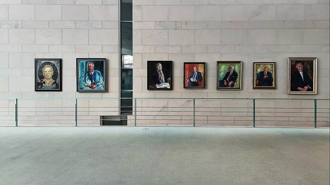 Gemäldegalerie der deutschen Bundeskanzler (Archiv) - Bild: über dts Nachrichtenagentur