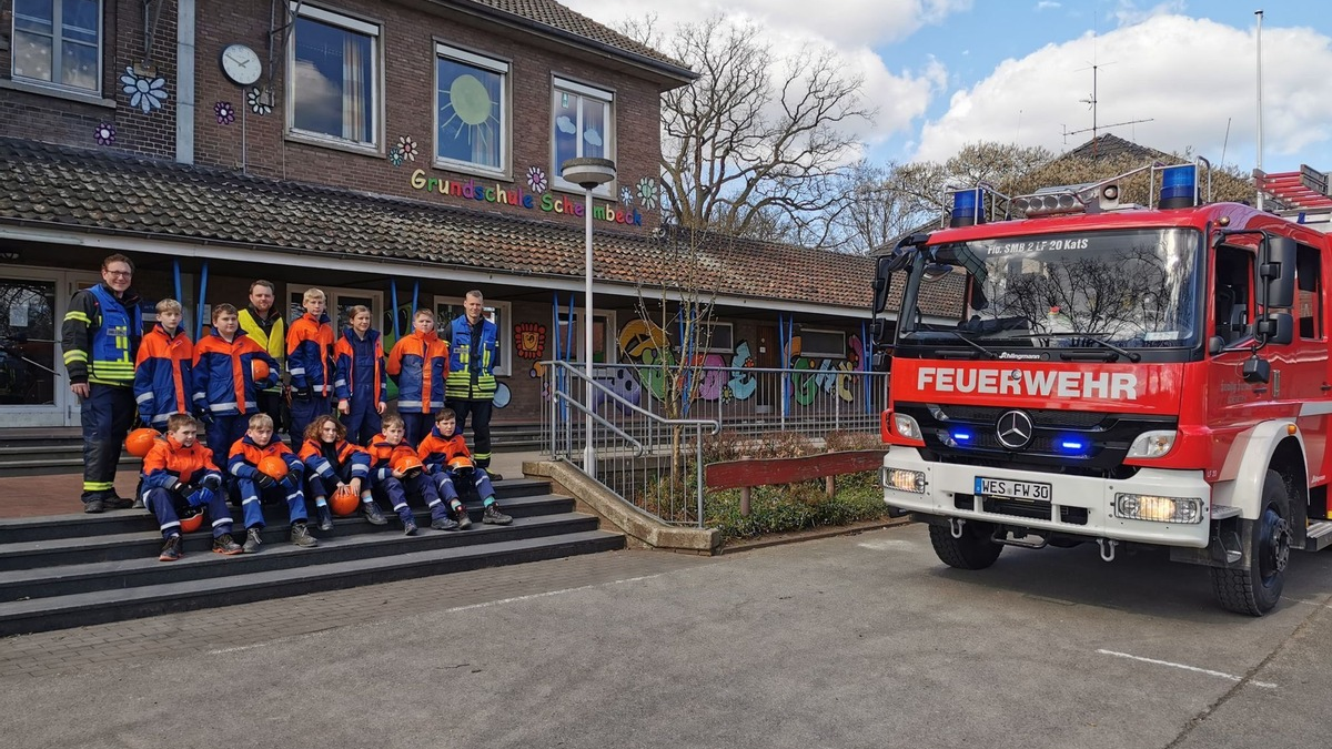 FW-Schermbeck: 12h-Dienst der Jugendfeuerwehr Schermbeck - Foto: presseportal.de