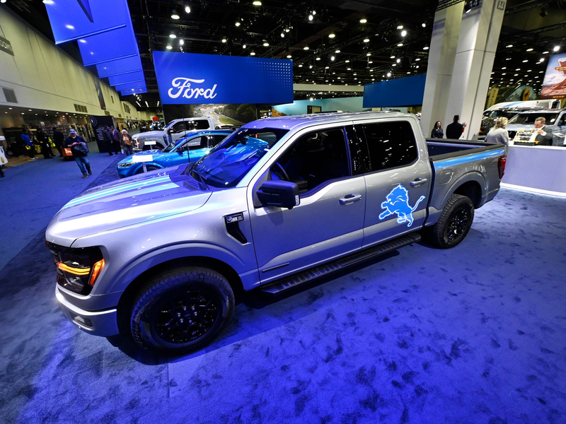 Jahrelang das meistverkaufte Auto der USA: Der Ford F-150, hier als Teil einer limitierten Edition. (Archivbild) - Foto: Jose Juarez/AP/dpa