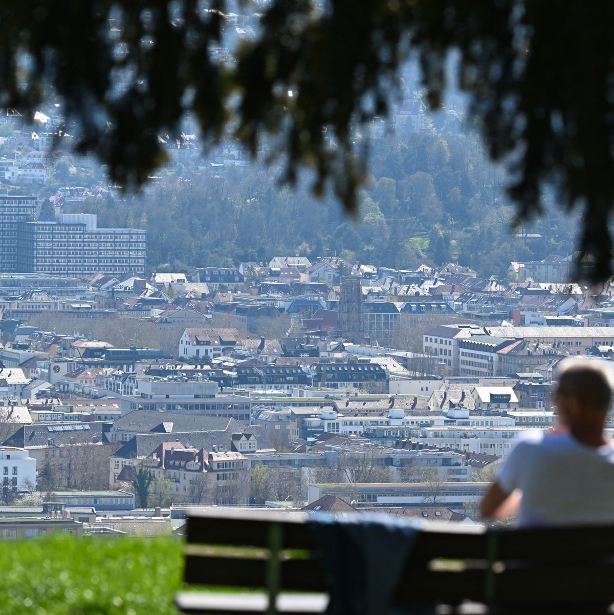 Ausflügler können am Freitag noch einmal das frühlingshafte Wetter genießen. - Foto: Bernd Weißbrod/dpa
