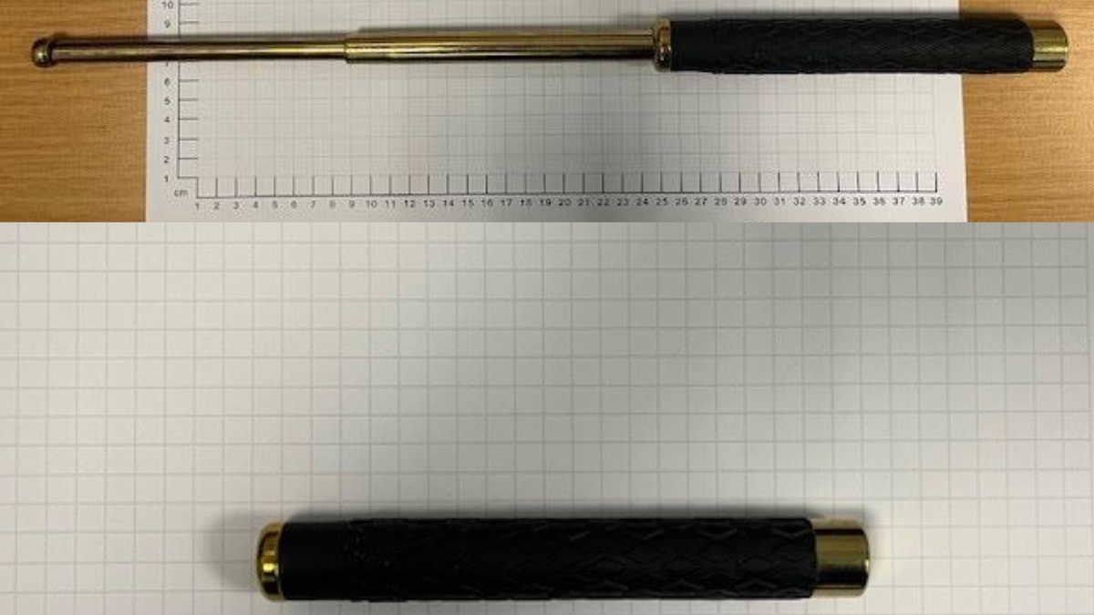 BPOL NRW: Bundespolizisten stellen Teleskopschlagstock bei 17-Jährigem sicher - Foto: presseportal.de