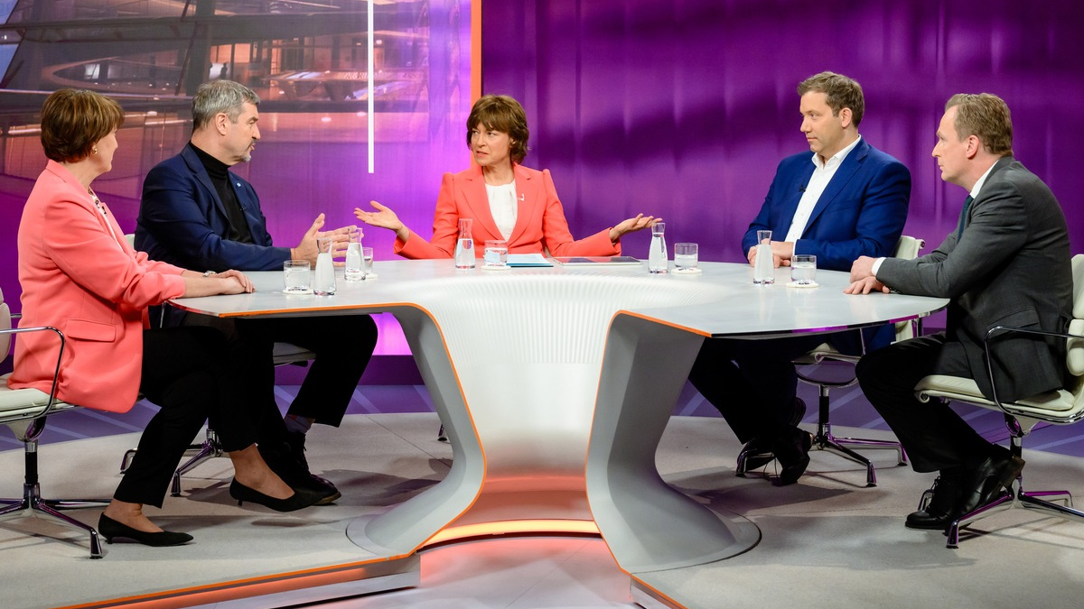 Söder und Klingbeil bei 