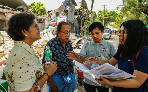 Myanmar: Eine Woche nach dem Beben noch immer viele Menschen ohne Hilfe / Johanniter-Erkundungsteam eruierte Bedarfe in 20 Dörfern um Mandalay / Mobile Kliniken der Johanniter starten am Montag - Foto: presseportal.de