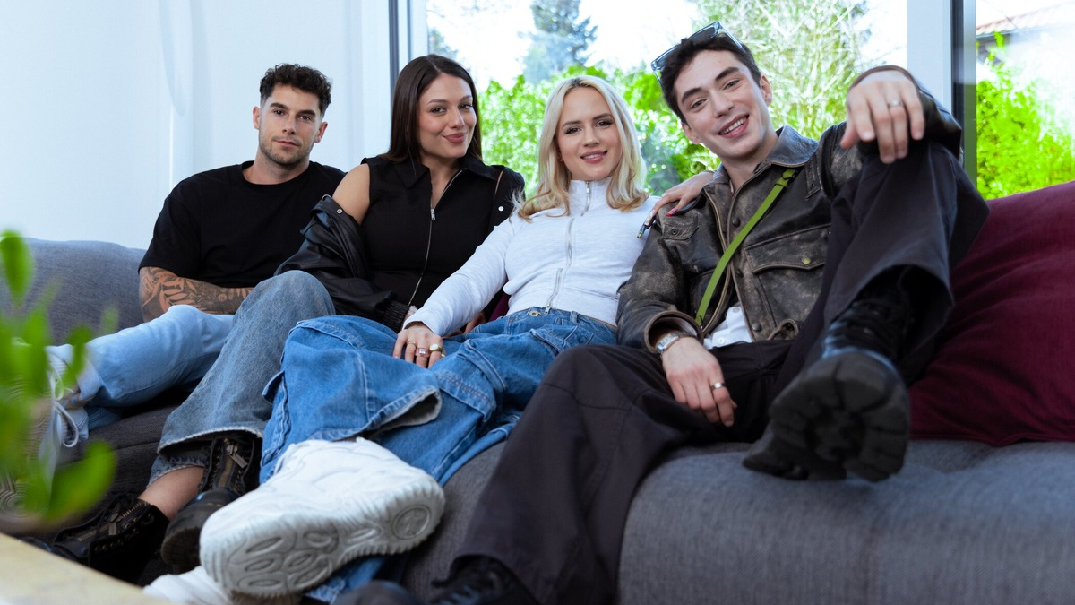 Dennis Felber Xenia Tsilikova Gina Beckmann Can Günaydi Make me famous - Foto: presseportal.de