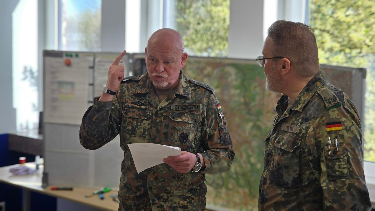 Üben für den Ernstfall: So lief die große Übung des Landeskommandos in Nordrhein-Westfalen - Foto: presseportal.de
