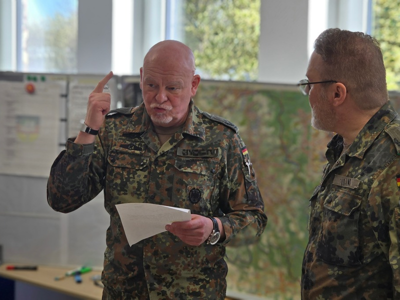 Üben für den Ernstfall: So lief die große Übung des Landeskommandos in Nordrhein-Westfalen - Foto: presseportal.de