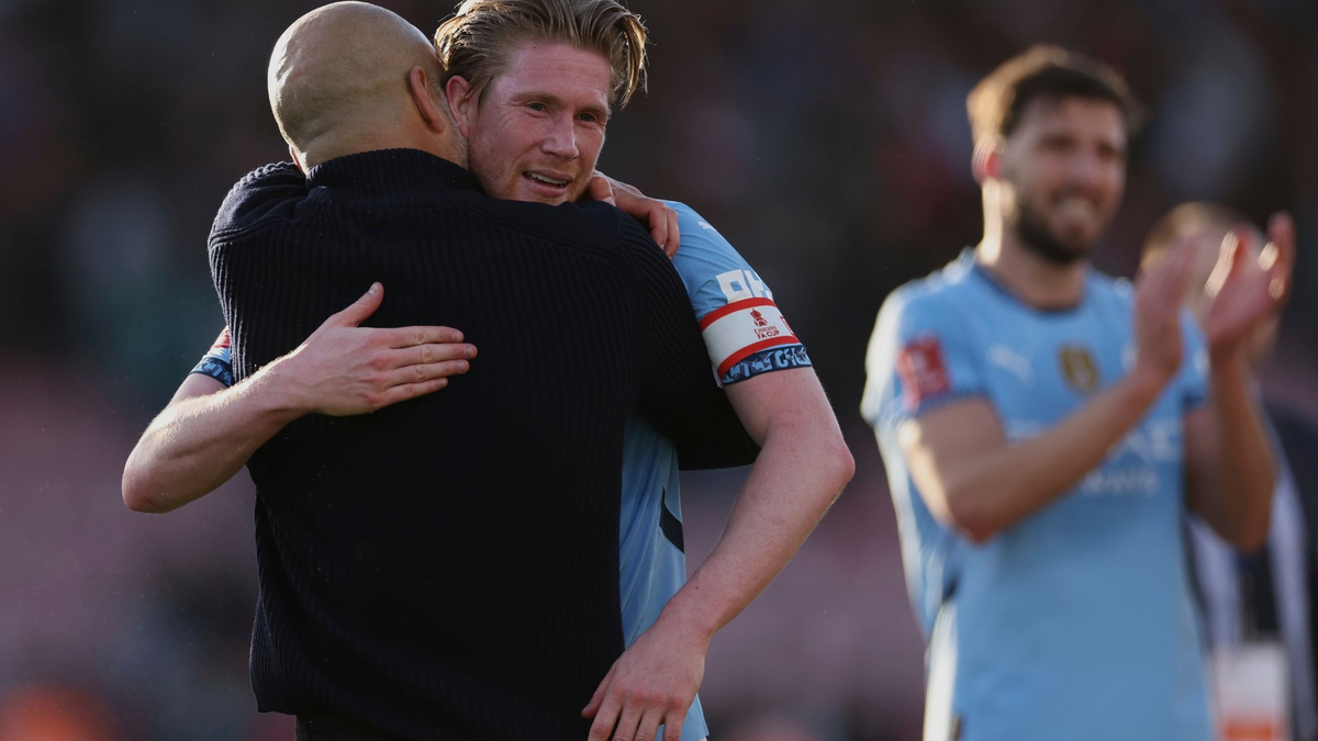 Kevin De Bruyne verlässt Manchester City am Saisonende - Foto: Ian Walton/AP/dpa