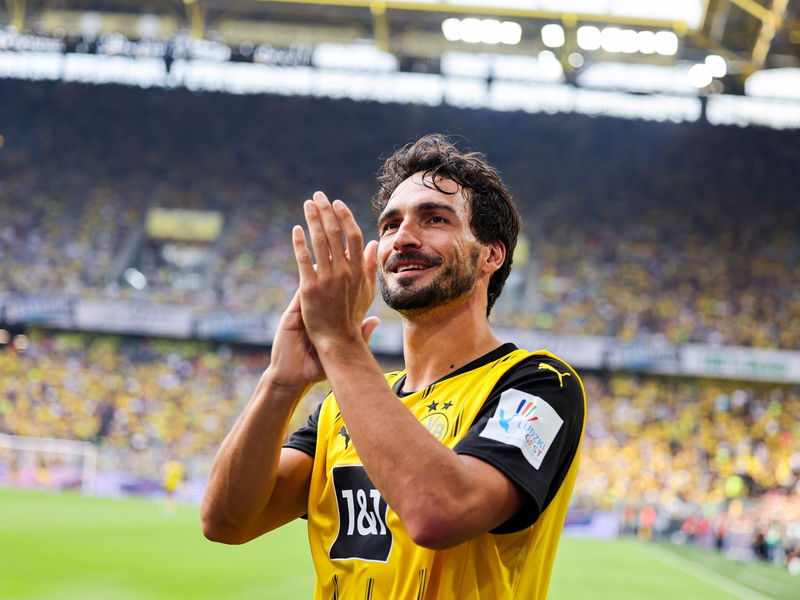Mats Hummels verabschiedete sich vor einem Jahr von Borussia Dortmund. - Foto: Christoph Reichwein/dpa