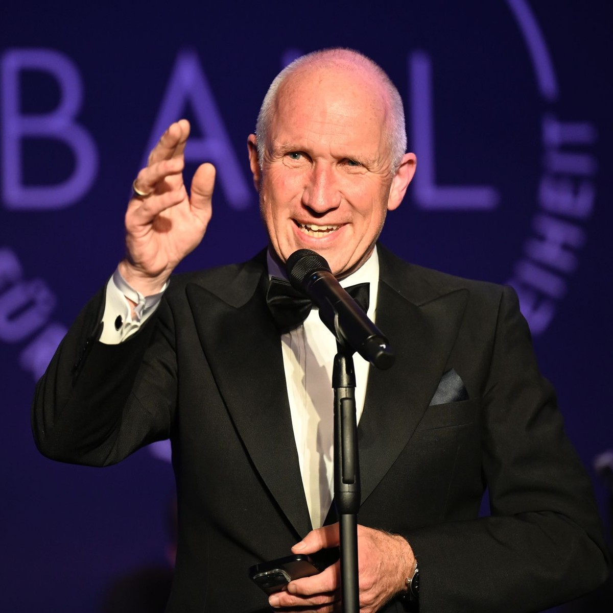 In der Würdigung hieß es: «Die Bundespressekonferenz ehrt einen Fotografen, dessen Bilder Eingang in das kollektive Gedächtnis Deutschlands gefunden haben. - Foto: Annette Riedl/dpa