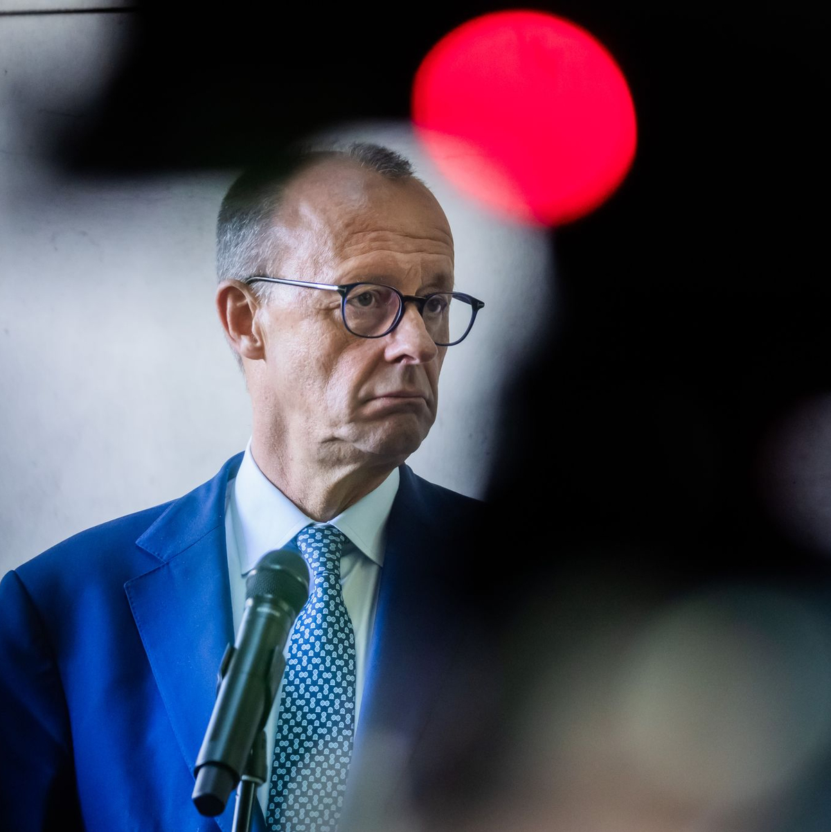 Für Friedrich Merz sind die Umfragen ein Dämpfer. (Archivbild) - Foto: Christoph Soeder/dpa