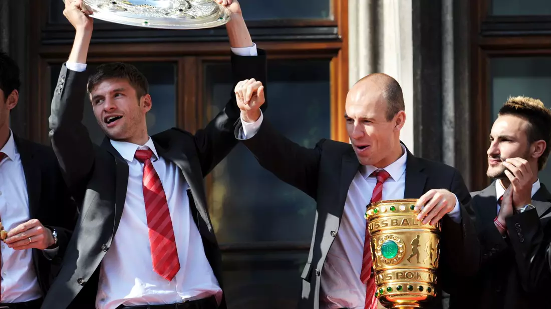Titel um Titel hat Thomas Müller mit dem FC Bayern gewonnen. - Bild: picture alliance / dpa