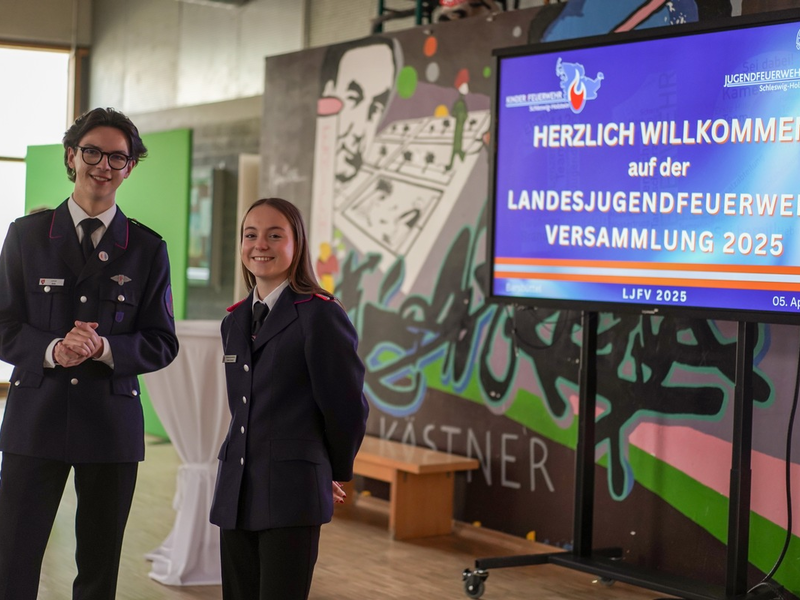 FW-LFVSH: Mitgliederzuwachs und Strukturreform: Jugendfeuerwehr Schleswig-Holstein stellt Weichen für Zukunft und zeigt klare Haltung - Foto: presseportal.de
