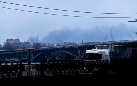 Immer wieder wird Kiew zum Ziel russischer Drohnen und Raketen.  - Foto: Andreas Stroh/ZUMA Press Wire/dpa
