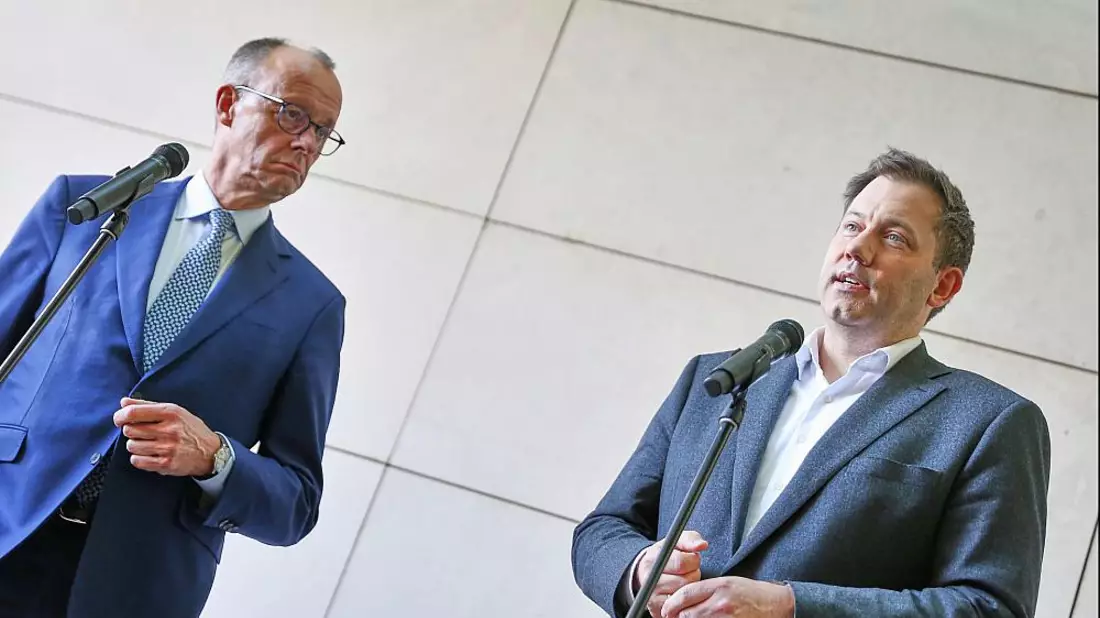 Friedrich Merz und Lars Klingbeil (Archiv) - Bild: über dts Nachrichtenagentur