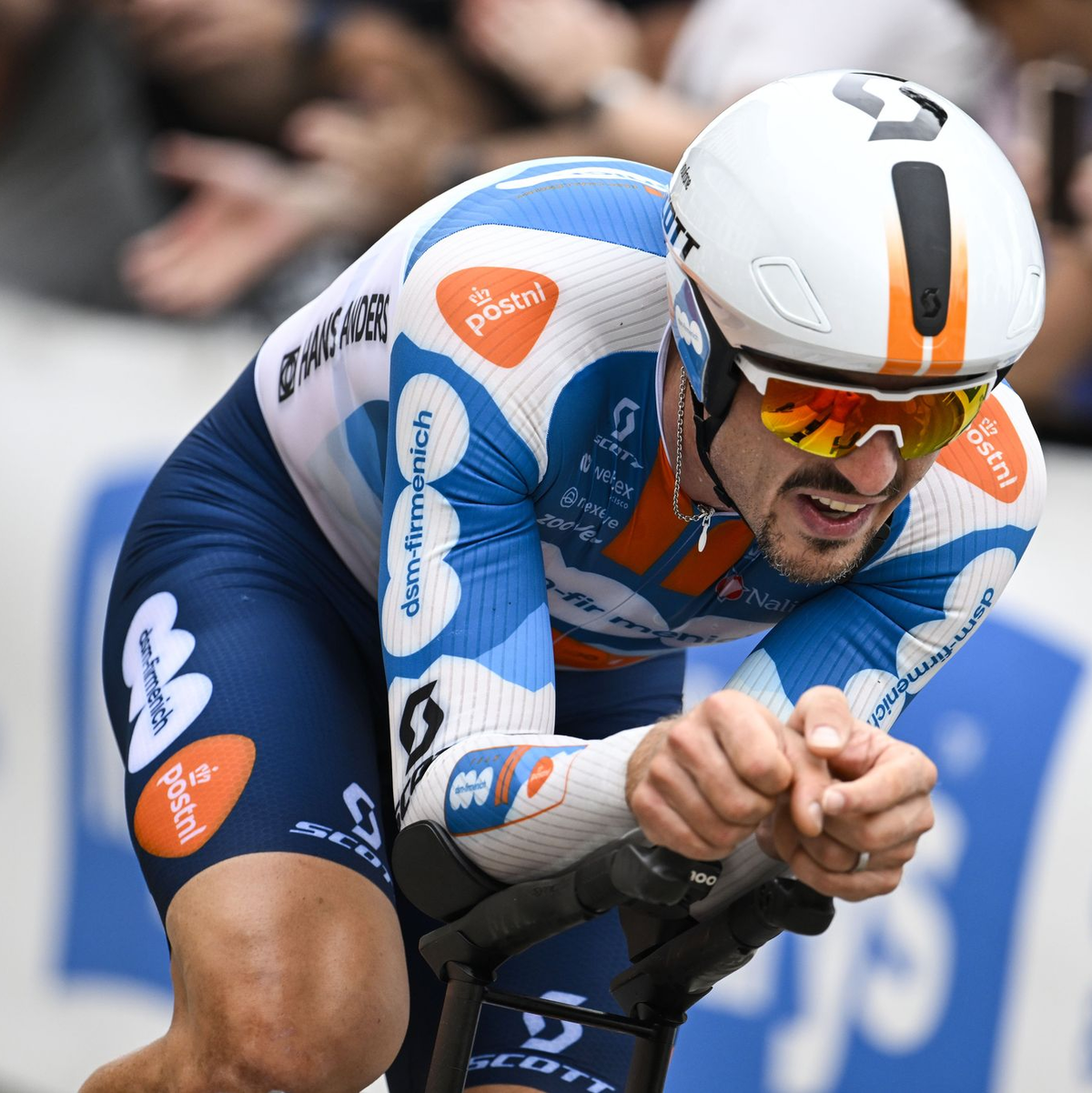 Der Deutsche John Degenkolb. - Foto: Tom Goyvaerts/Belga/dpa