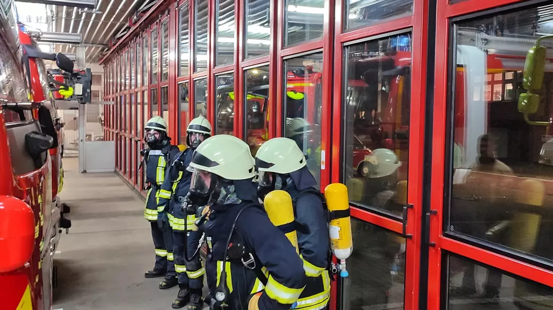 FW Konstanz: Atemschutzlehrgang bei der Feuerwehr Konstanz - Bild: presseportal.de