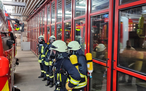 FW Konstanz: Atemschutzlehrgang bei der Feuerwehr Konstanz - Foto: presseportal.de