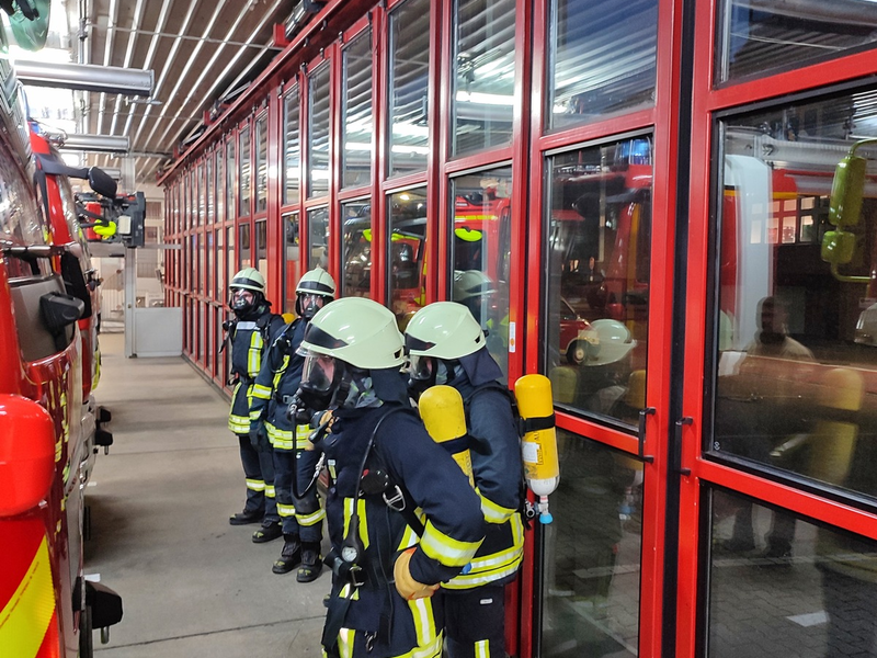 FW Konstanz: Atemschutzlehrgang bei der Feuerwehr Konstanz - Foto: presseportal.de