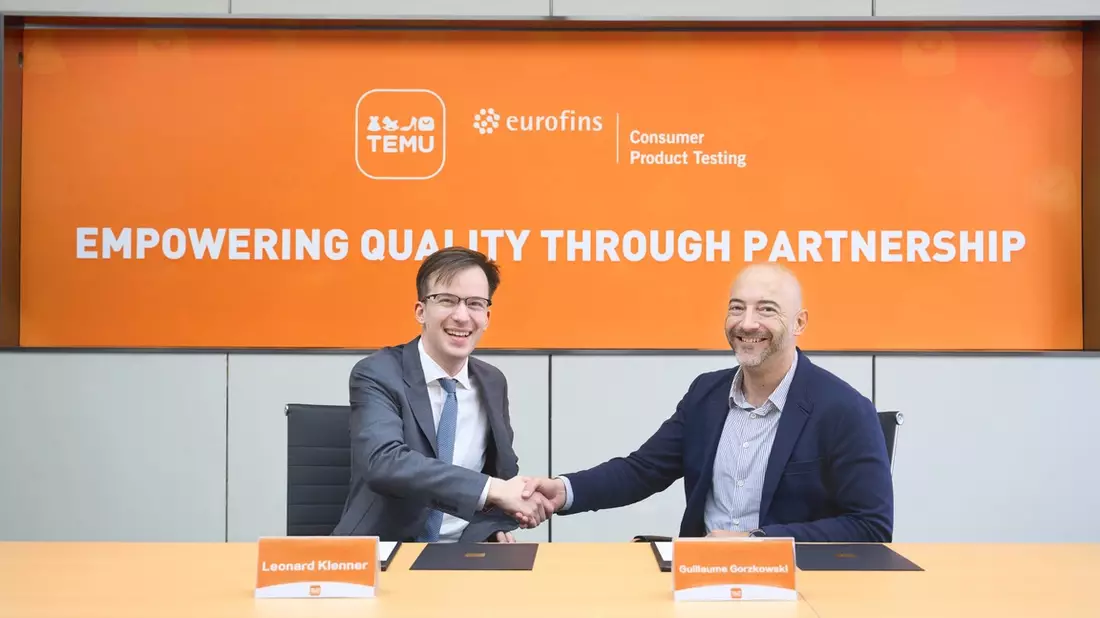 Temu stärkt Qualitätsanforderungen durch eine Partnerschaft mit Eurofins Consumer Products Testing - Bild: presseportal.de