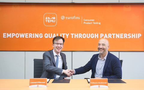 Temu stärkt Qualitätsanforderungen durch eine Partnerschaft mit Eurofins Consumer Products Testing - Foto: presseportal.de Temu stärkt Qualitätsanforderungen durch eine Partnerschaft mit Eurofins Consumer Products Testing - Foto: presseportal.de